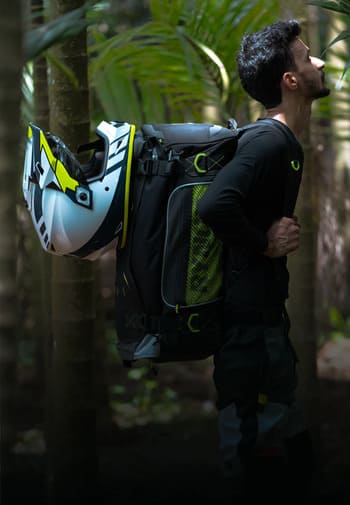 Rynox Navigator 50L tailbag versatile form factor
